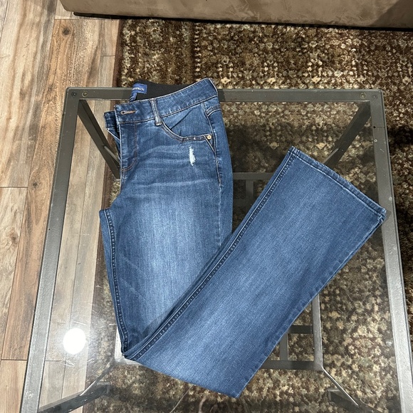 Democracy Women's Boot Cut Jeans - Blue - Picture 1 of 4